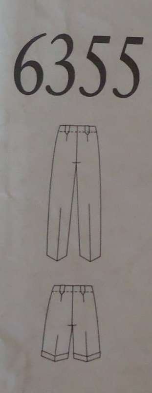 NEW LOOK PATTERNS 6355 MEN'S PANRS  SIZES 30-39"  SEE LISTING