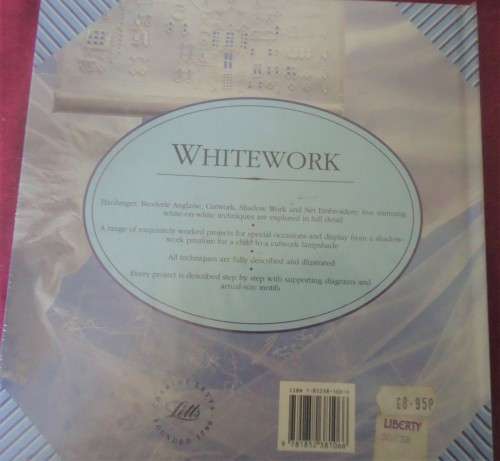 WHITEWORK - JANE DEW & VIV WATKINS - LETTS CREATIVE NEEDLECRAFTS - 96 PAGE HARD COVER BOOK