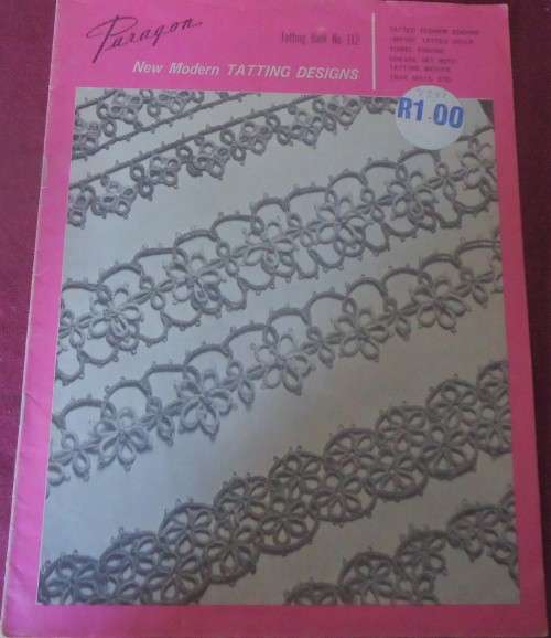 PARAGON NEW MODERN TATTING DESIGNS BOOK NO 112- 16 PAGE A4 SIZE