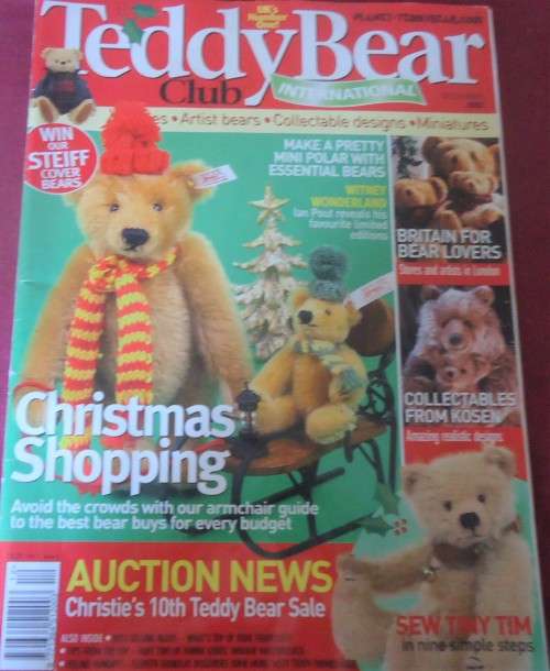TEDDY BEAR CLUB - UK - DECEMBER 2002-84 PAGES