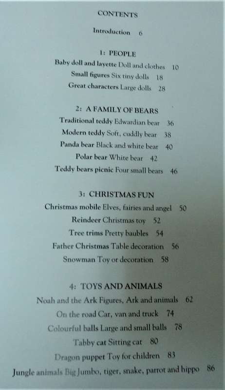 EASY TO MAKE KNITTED TOYS - JOY GAMMON -100 PAGE HARDCOVER WITH DUSTJACKET