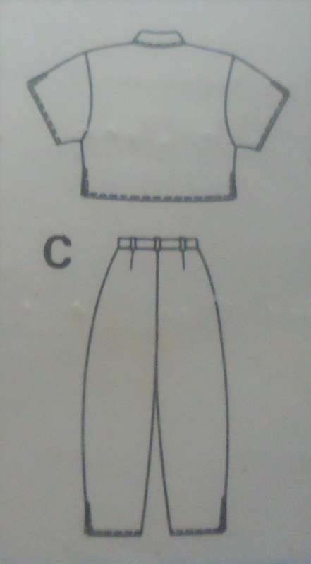 BURDA 6308 GIRL`S TOP & PANTS SET SIZE 10 +12 +11 JUN + 13 JUN + 15 JUN COMPLETE-PART CUT
