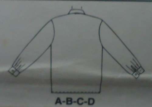 McCALLS 7803SET OF BLOUSES WITH APPLIQUE SIZE C 10-12-14 COMPLETE-UNCUT-F/FOLDED