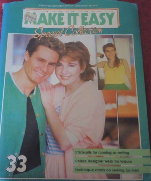 MAKE IT EASY #33 TRACKSUITS -UNISEX LEISURE WEAR-VEST-UNCUT