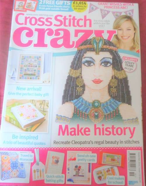 CROSS STITCH CRAZY - NO 219 SEPTEMBER 2016- 84 A4 PAGES WITH PATTERNS