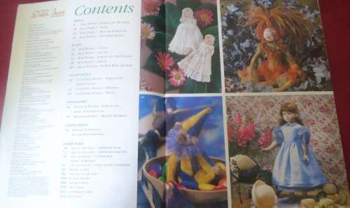 DOLLS & BEARS - VOL 8 NO 7 - 2001 -116 PAGES WITH PATTERN PULLOUT