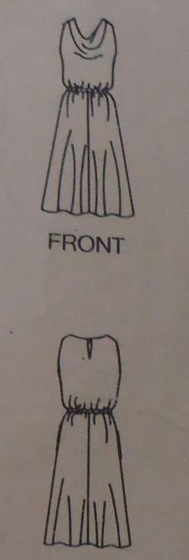 BUTTERICK 5144 DRESS SIZE A=8-10-12-14-16 SEE LISTING