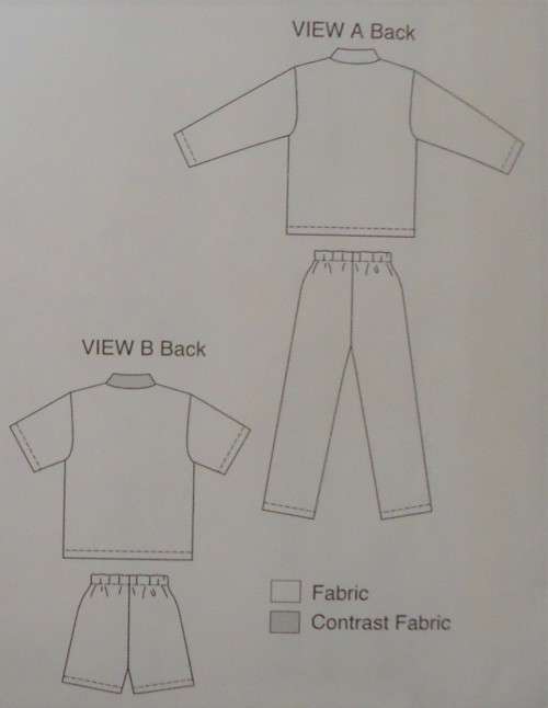 KWIK SEW PATTERNS 2905 KIDS SHORT & LONG PJS SIZE 7-8-10-12-14 - COMPLETE-CUT TO 14 YEARS