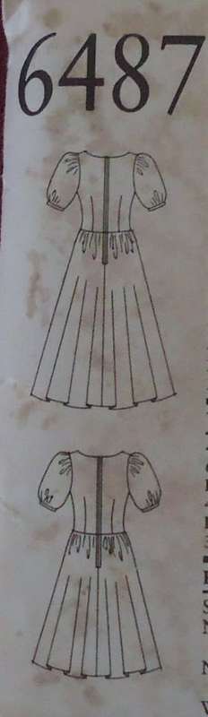 NEW LOOK PATTERNS 6487 DRESS WITH SWEETHEART NECKLINE SEVEN SIZES IN ONE 6 - 18 COMPLETE