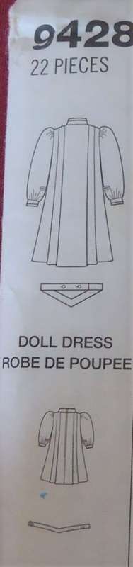 SIMPLICITY 9428 GIRL & DOLLS MATCHING DRESSES SIZE K57-8-10-12-14 YEARS COMPLETE