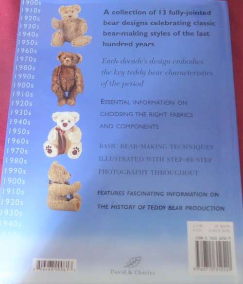 "TEDDY BEAR CENTURY" BRIAN & DONNA GIBBS -128 PAGE HARDCOVER WITH DUST JACKET