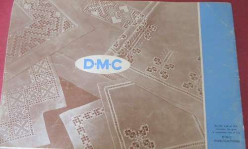 DMC LIBRARY HARDANGER EMBROIDERIES- 28 PAGES SOFT COVER