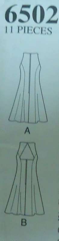 NEW LOOK PATTERN 6502 PANELLED DRESS WITH BACK FEATURE SIZE 8-18 COMPLETE-UNCUT-F/FOLDED