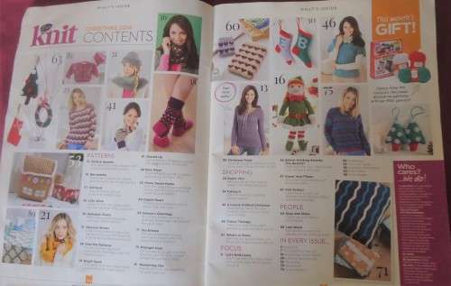 LET'S KNIT - UK ISSUE 86 - NOVEMBER 2014 -100 PAGES