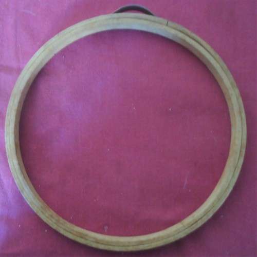 8` OR 21 CM WOOD LOOM & FRAME WITH METAL HANDLE