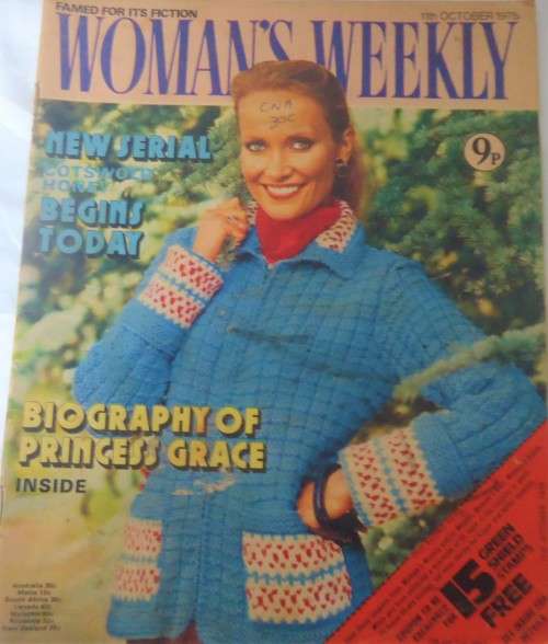 WOMAN`S WEEKLY - 11TH OCTOBER 1975- 80 PAGES