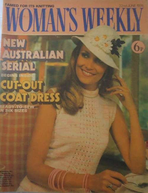 WOMAN`S WEEKLY - 22ND JUNE 1974 - 64 PAGES