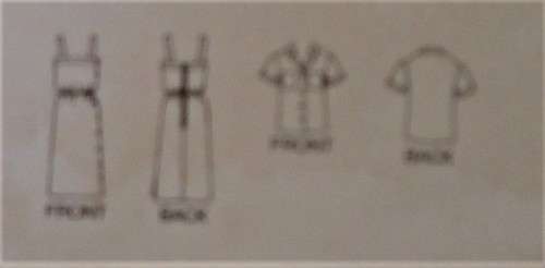 BUTTERICK 3038 SUN DRESS+BUTTON TRIM & LOOSE FITTING JACKET SIZE 14  COMPLETE-UNCUT-F/FOLDED