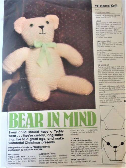 BEAR IN MIND - TO KNIT