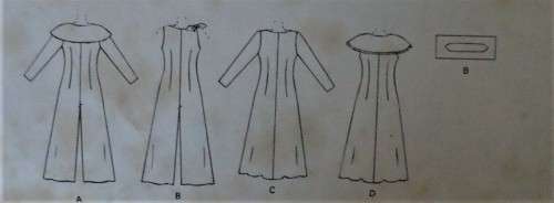 McCALL'S 6637 WoW DRESS & JUMPSUIT SIZE 12 COMPLETE-UNCUT-F/FOLDED