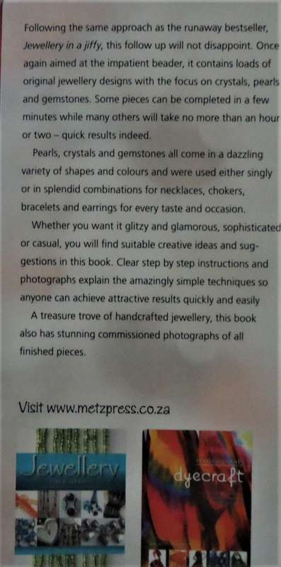 MORE JELLERY-IN A JIFFY-FRANSIE SNYMAN-164 PAGE SOFT COVER
