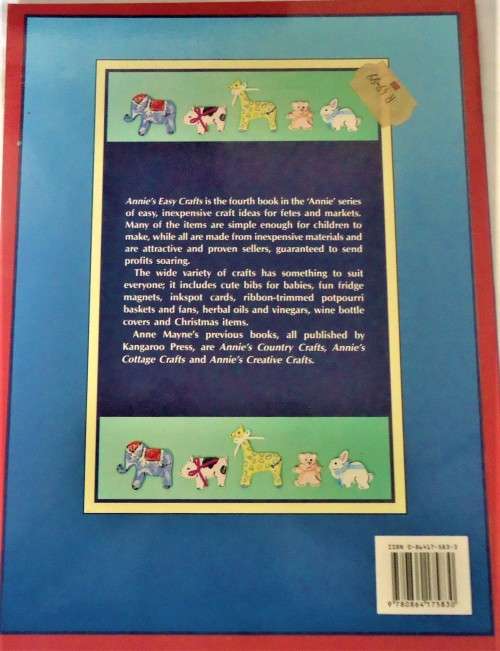 ANNIE`S EASY CRAFTS-ANNE MAYNE-72 PAGE SOFT COVER