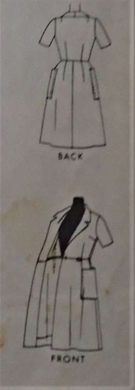 McCALLS 78321 BRUNCH COAT SIZE 14 BUST 34 COMPLETE