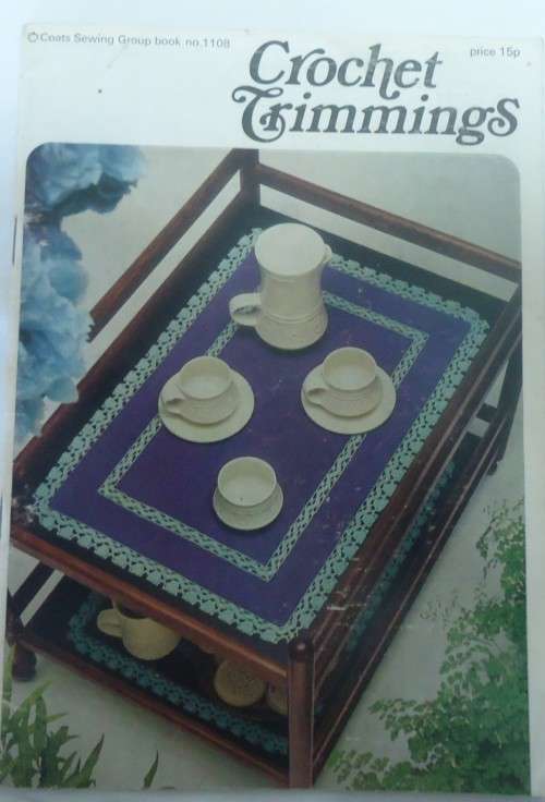 CROCHET TRIMMINGS - COATS BOOK 1108