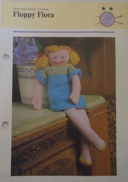 TOYS & DOLLS CLOTHES - FLOPPY FLORA SIZE 51 CM/20`