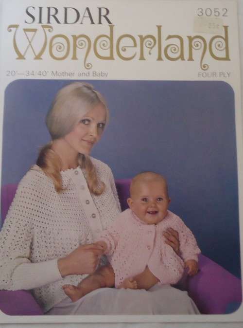 SIDAR NO 3052 - MOTHER AND BABY- SIZES 20` & 34- 40`