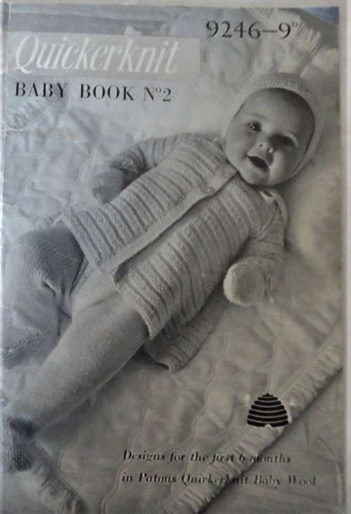 PATONS 9246 QUICKERKNIT BABY BOOK 2- 16 A5 PAGES