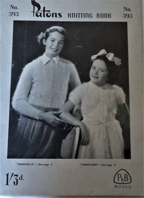 PATONS KNITTING BOOK NO.393 - 16 A4 PAGES