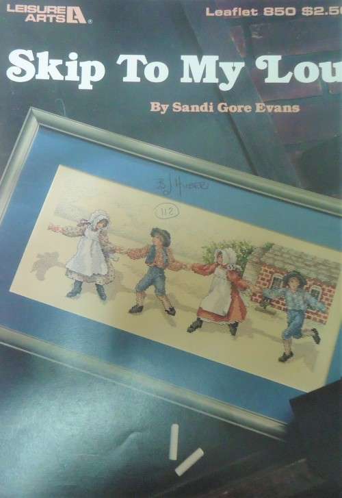SKIP TO MY LOU BY SANDI GORE EVANS - LEISURE ARTS 850 - 4 PAGES