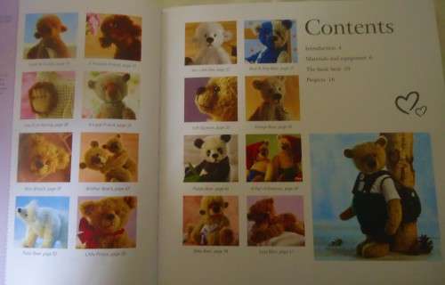 LOVE TO SEW- TEDDY BEARS -MONIKA SCHLEICH - SEARCH PRESS -68 PAGES SOFT COVER WITH PATTERN PULLOUT
