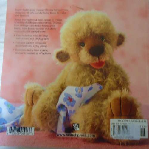 LOVE TO SEW- TEDDY BEARS -MONIKA SCHLEICH - SEARCH PRESS -68 PAGES SOFT COVER WITH PATTERN PULLOUT