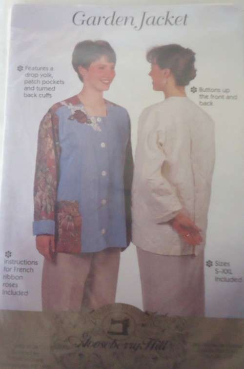 GARDEN JACKET - BY NOOSE BERRYHILL - SIZES S - XXL COMPLETE