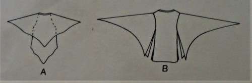 BUTTERICK PATTERNS 5341 BATWING BLOUSE- SIZE MEDIUM = 12 -14 COMPLETE-UNCUT-F/FOLDED
