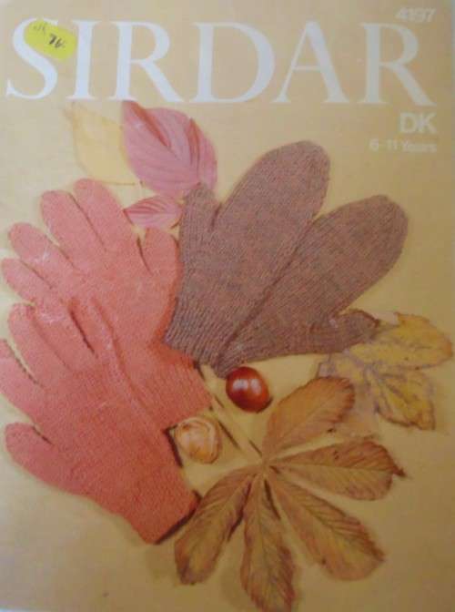 SIDAR 4197 - GLOVES & MITTS  SIZE 6 - 11 YEARS