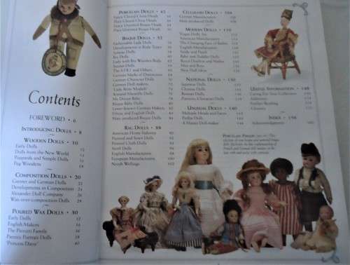 THE ULTIMATE DOLL BOOK - CAROLINE GOODFELLOW -  164 PAGE HARD COVER WITH DUST JACKET