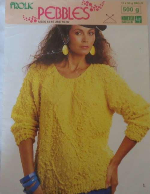 FROLIC PEBBLES - BUSY BEES SWEATER SIZES 82 - 87 & 92-97 CM