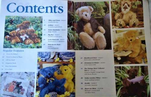 "BEAR CREATIONS" VOL 5 NO 5 AUSTRALIAN  -84 PAGE MAGAZINE INC PATTERNS