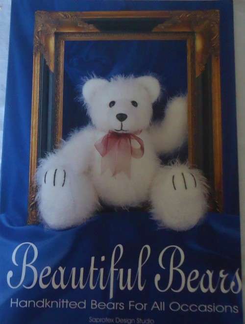 `BEAUTIFUL BEARS` 18 HAND KNITTED BEARS FOR ALL OCCASIONS - SAPROTEX DESIGN STUDIO- 64 PAGES