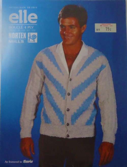 ELLE EB 110 S - MAN`S CARDIGAN  SIZES 07-102-107-112 CM