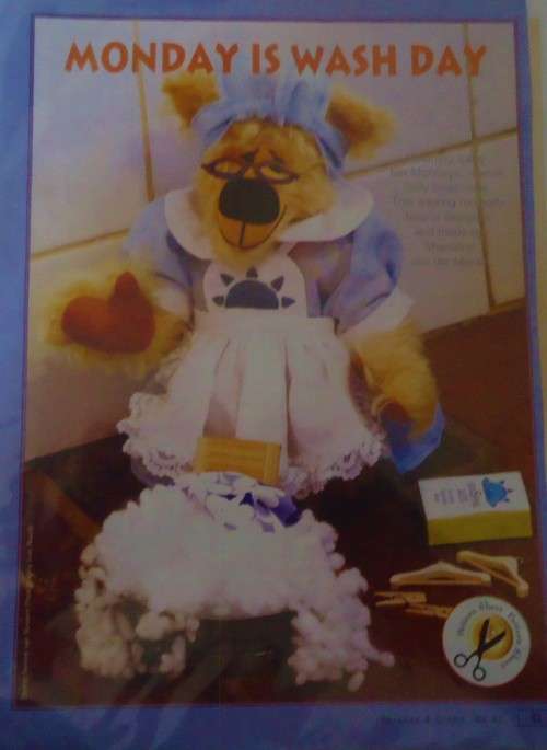 SALLY SUDS  BEAR - THREADS & CRAFTS 40