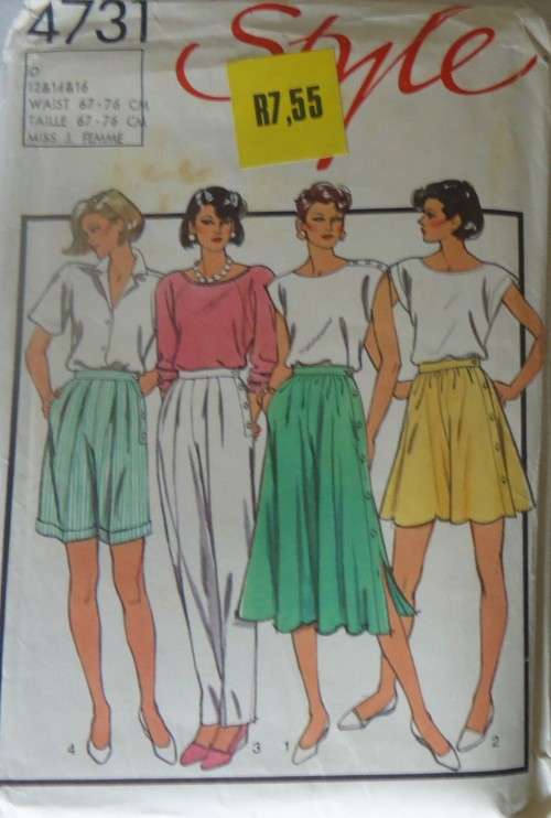 STYLE 4731 PANTS IN 2 LENGTHS SIZE 12-14-16 SEE LISTING