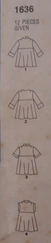 STYLE 1636 SET OF TOPS SIZE 14 BUST 92 CM COMPLETE