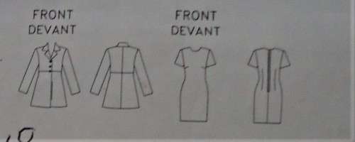 BUTTERICK 5745 JACKET & DRESS SIZE14-16-18 COMPLETE CUT TO 18