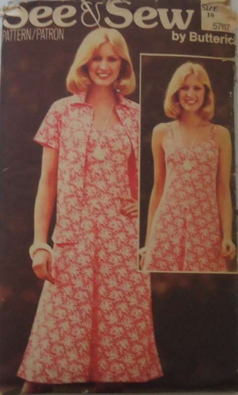 BUTTERICK 5767 JACKET & SUNDRESS SIZE 10 SEE LISTING