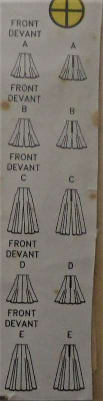 BUTTERICK 6009 SKIRT-SPLIT SKIRT-SHORTS SIZE 12-14-16 COMPLETE-CUT TO SIZE 16-ZIPLOC