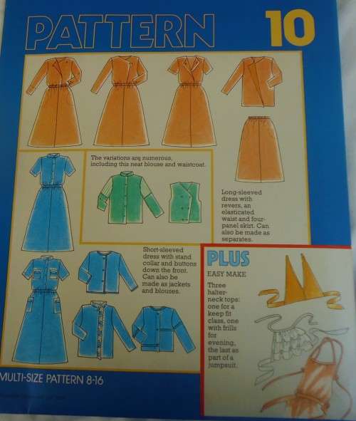 MAKE IT EASY # 10 DRESS & JACKET COLLECTION- TRIO OF HALTER NECK TOPS